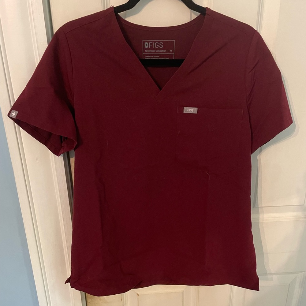 Figs Womens Scrub Top